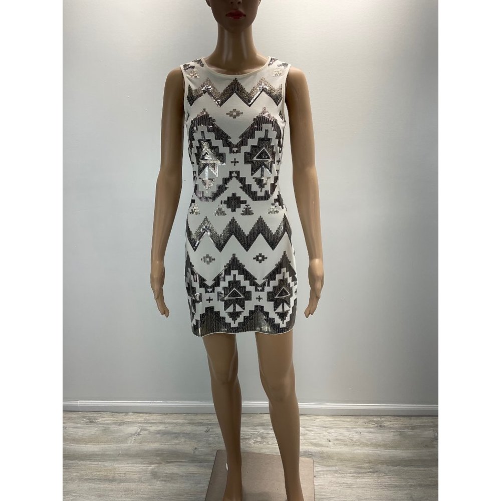 EXPRESS SEQUIN MINI DRESS